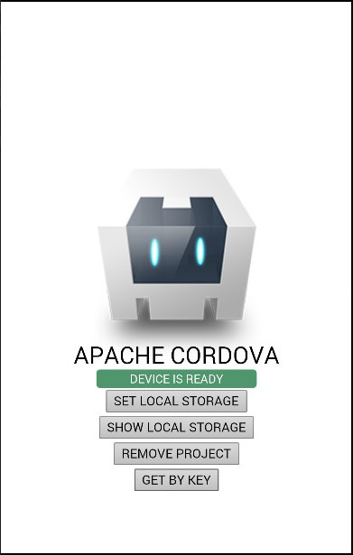 Cordova storage