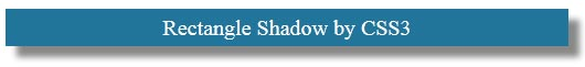 CSS3 shadow implementation methods and techniques are fully solved