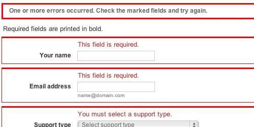 The 12 easy-to-use jquery form verification plug-ins are recommended for download