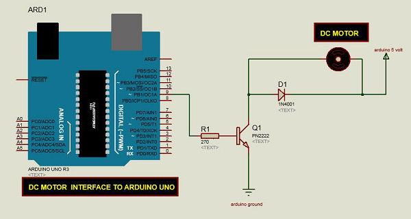 Arduino DC motor