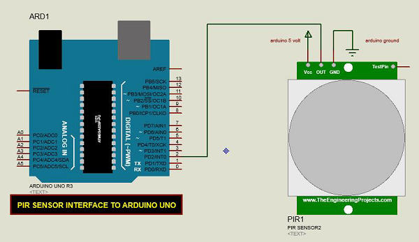 Arduino PIR sensor