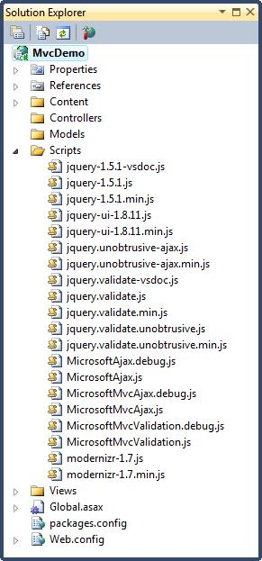 ASP.NET MVC folder