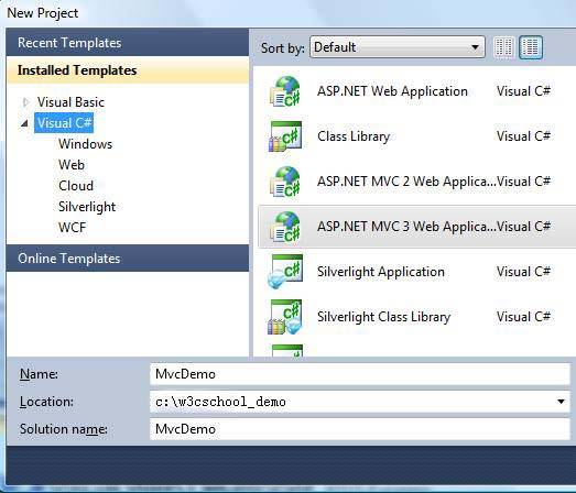 ASP.NET MVC web application