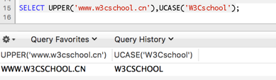 SQL Letter Case Conversion Function UPPER (), UCASE (), LOWER (), and LCASE()