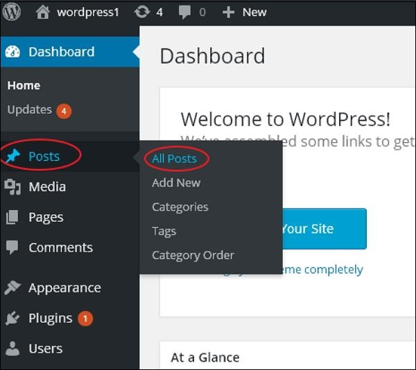 WordPress deletes posts