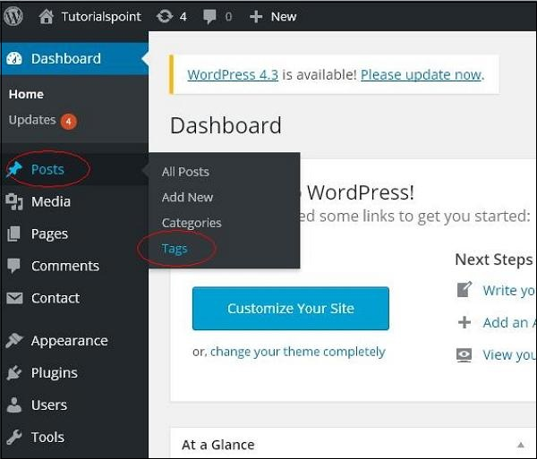 WordPress removes the label