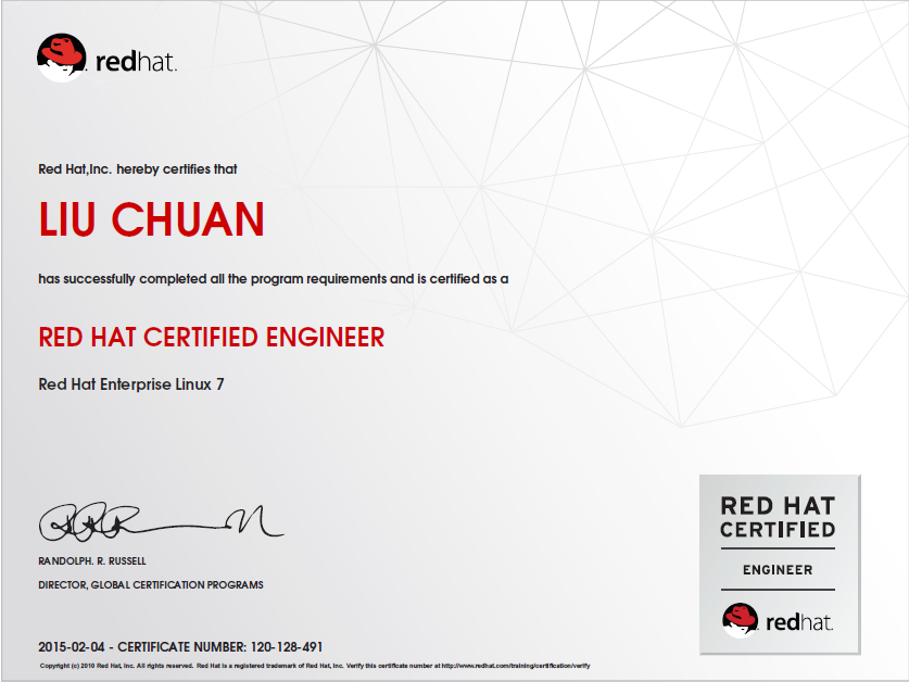0.7 Learn about Red Hat certification