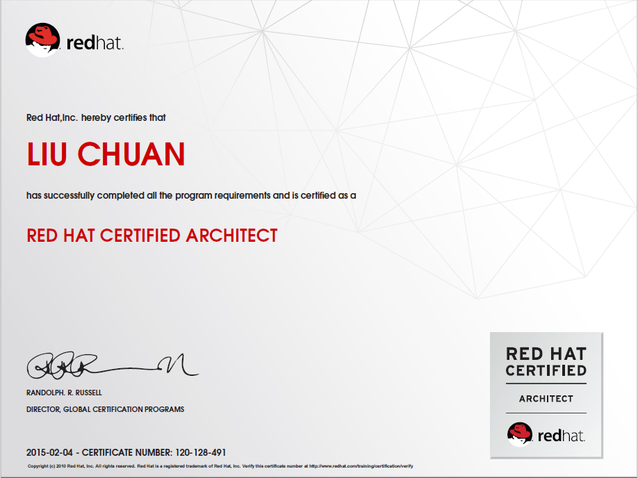 0.7 Learn about Red Hat certification