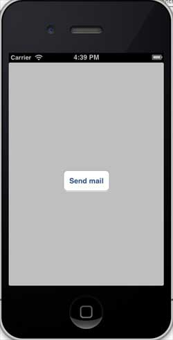 iOS sends e-mail
