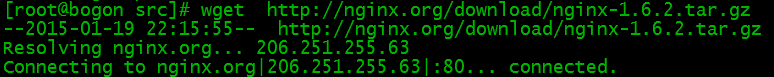 Nginx installation configuration
