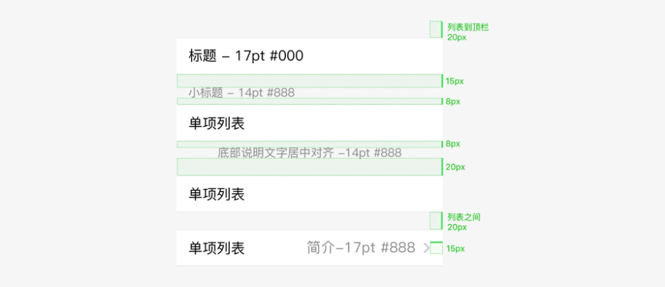 WeChat small program design specification (5) visual specification