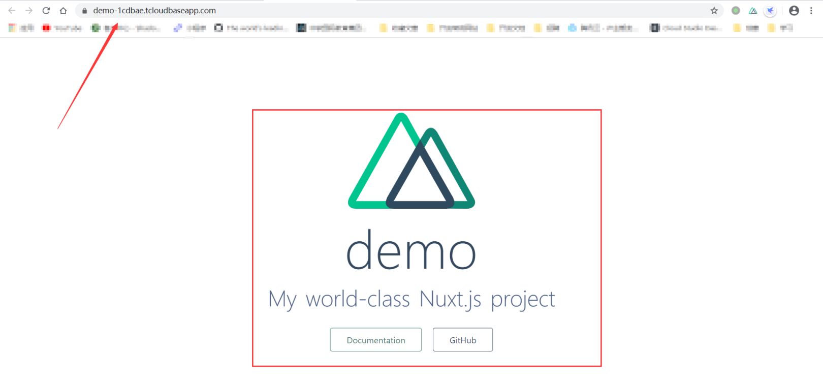 Cloud Development Deploy Nuxt .js projects
