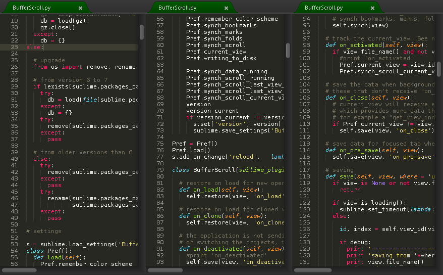Sublime text 3 plug-ins organize sharing