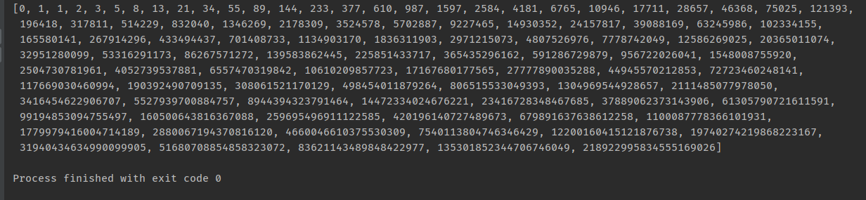  Python Recursive and Generator implements fibonacci number column differences2