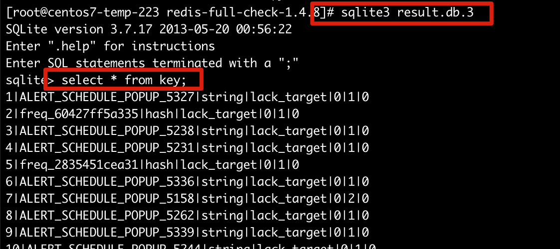  Redis-full-check for the Redis Instance Comparison Tool5