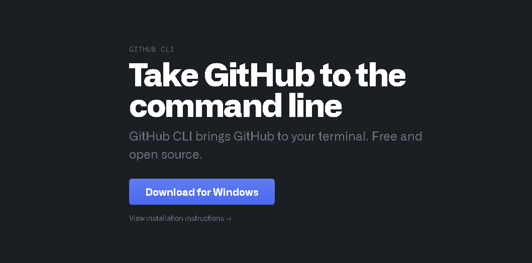  GitHub CLI 1.0 Launched (Rich Front-End Engineering)1